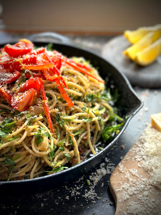 AL CAPONE'S WALNUT SPAGHETTI