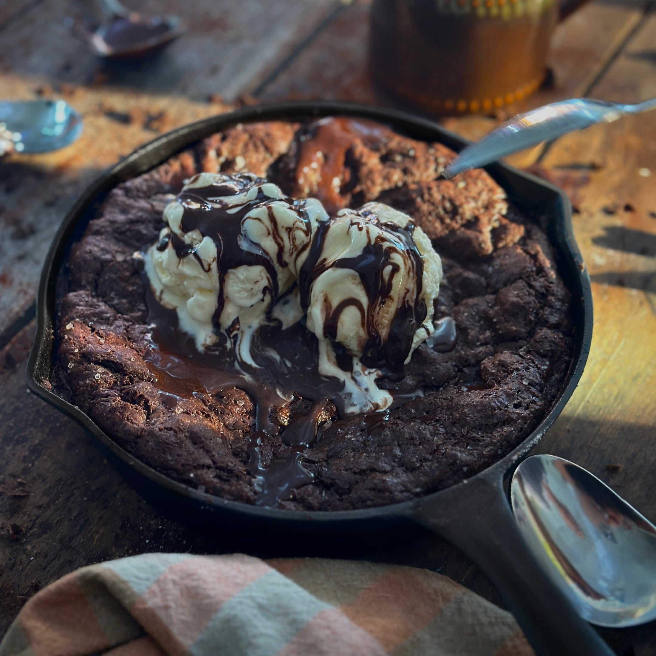 The Lil' Legacy Pan by Ironclad Co. Handcrafted 20cm Cast Iron Pan