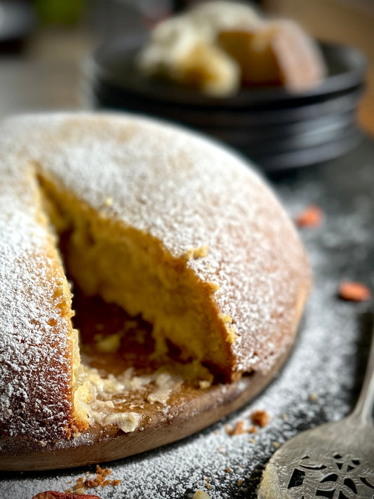 MY MOTHER’S MOTHER’S DAY APPLE SHORTCAKE IN A WOK