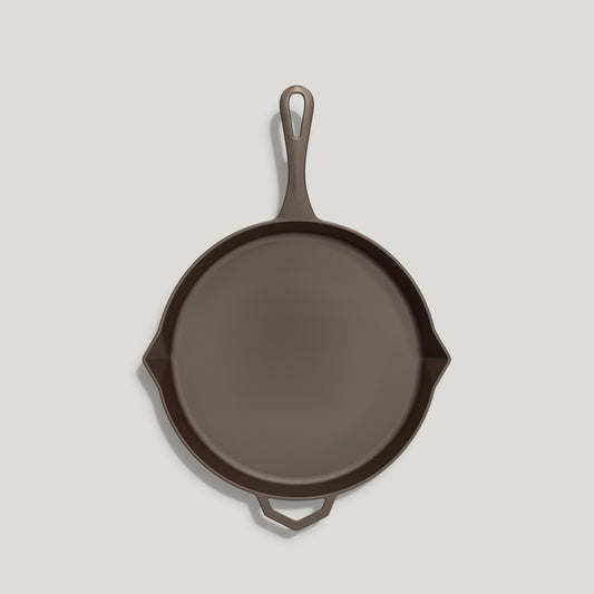 28cm Legacy Pan by Ironclad Co., Handmade Cast Iron Skillet