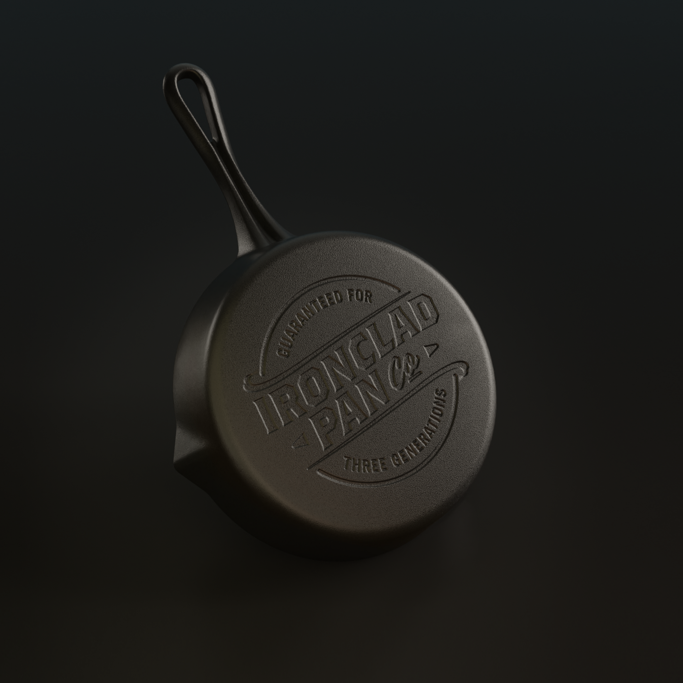 The Lil' Legacy Pan by Ironclad Co. Handcrafted 20cm Cast Iron Pan